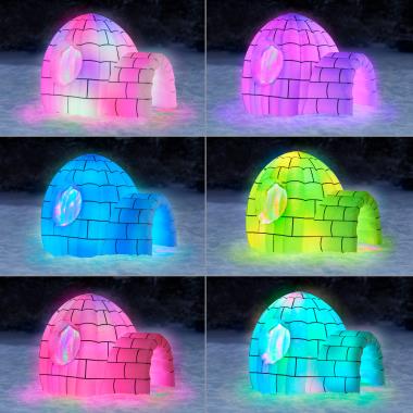 The 6' Instant Color Changing Igloo