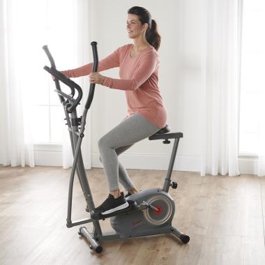 The Seated Elliptical Trainer Hammacher Schlemmer