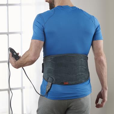 The Air Compression Heated Shoulder Wrap - Hammacher Schlemmer