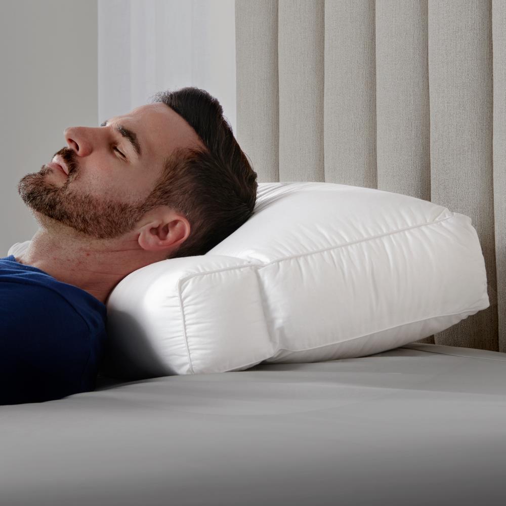 The Side Sleeper's Adjustable Pillow - Hammacher Schlemmer