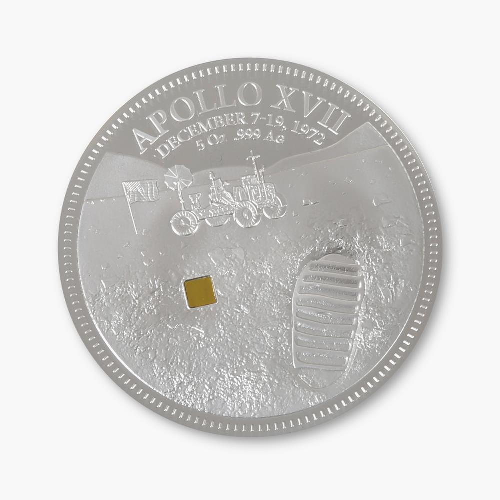 Apollo 17 50th Anniversary Silver Coin