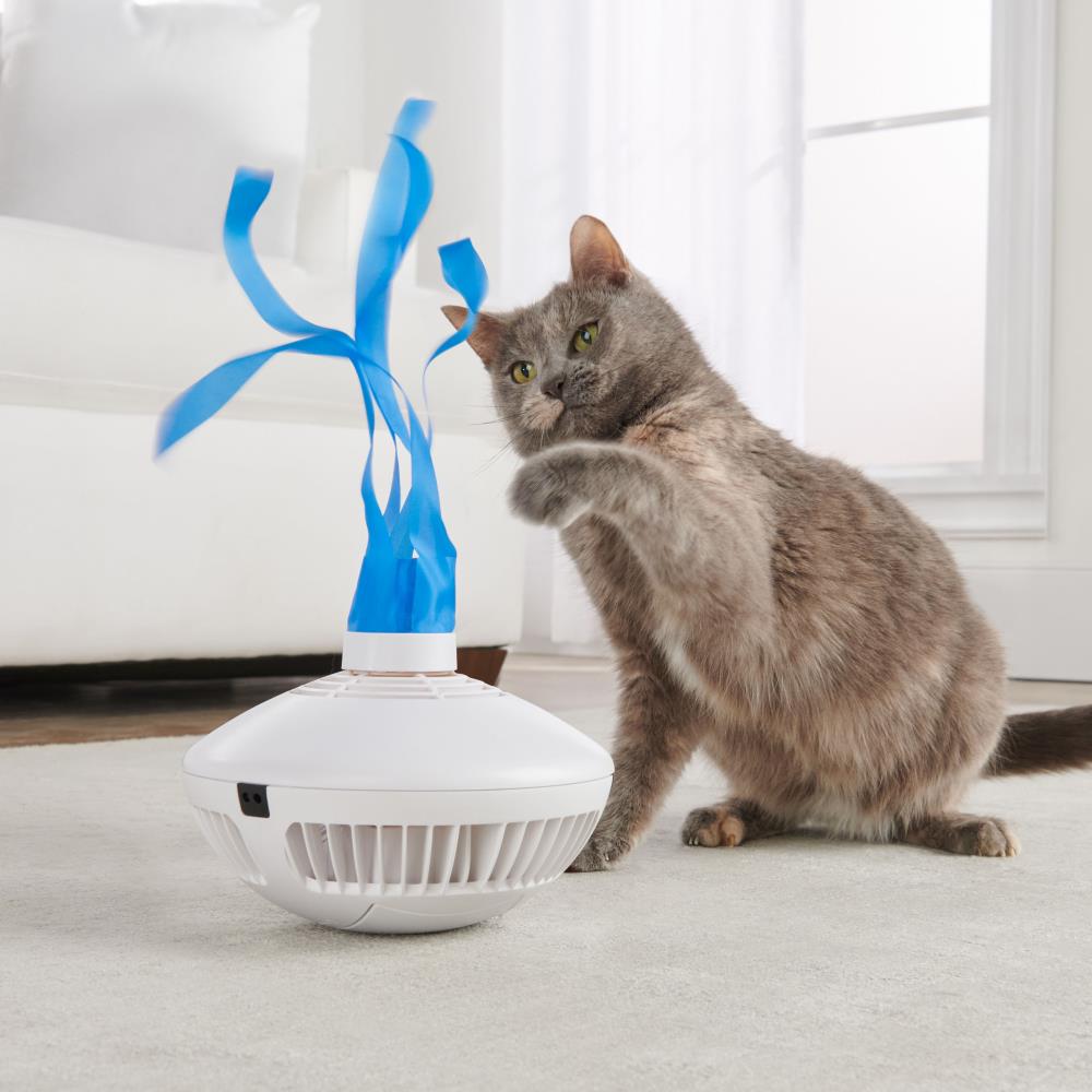 Feline's Dancing Air-Stream Toy