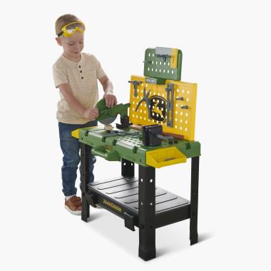 The Spinning Saw John Deere Tool Bench