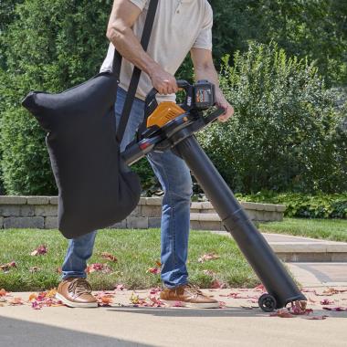 The Lightweight Cordless Lawn Blower/Vac/Mulcher
