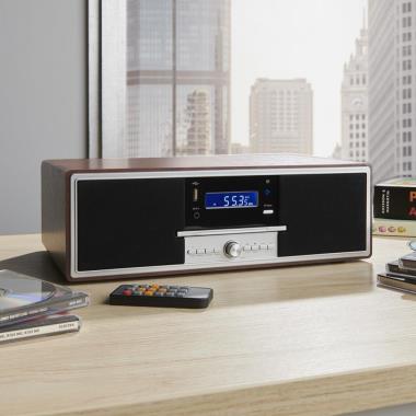The CD Playing Multiformat Tabletop Radio