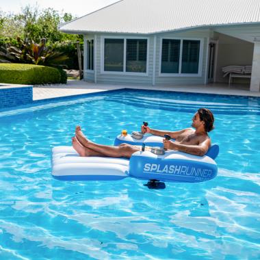 The Motorized Pool Float