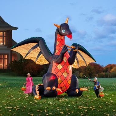 The 15' Friendly Fire Breathing Dragon