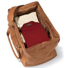 The Widemouth Leather Weekend Carryon Bag