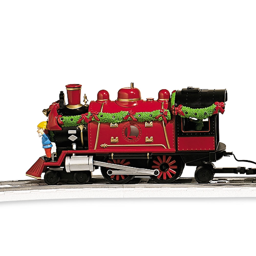 The Classic Lionel Holiday Train Set Hammacher Schlemmer
