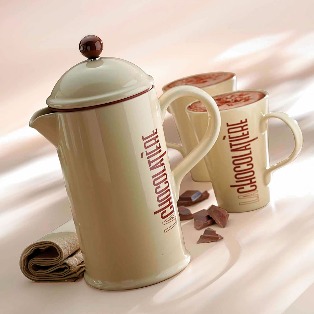 The One Touch Hot Chocolate Maker - Hammacher Schlemmer