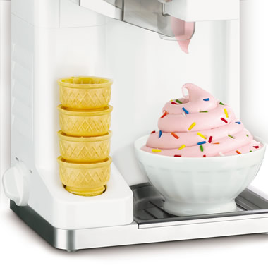 The Healthy Frozen Dessert Maker - Hammacher Schlemmer