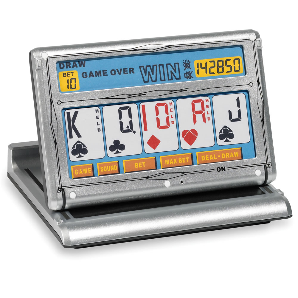 video poker handheld game