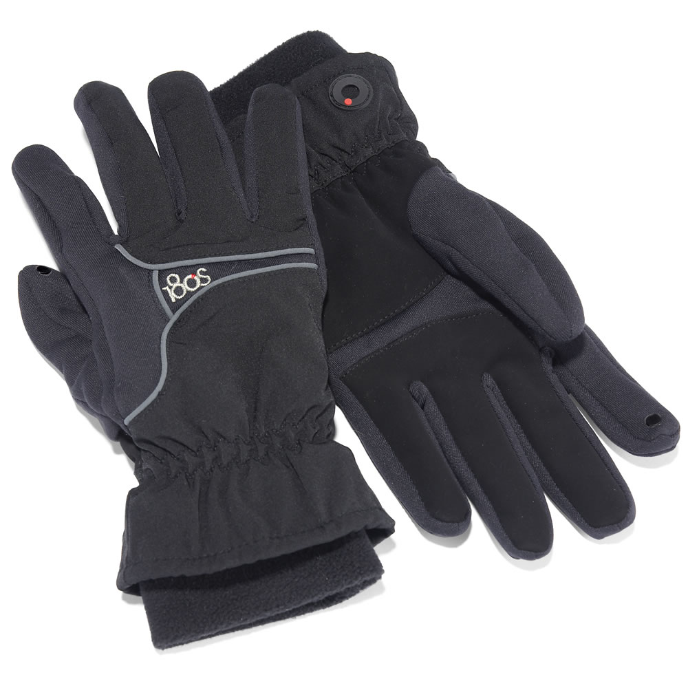 The Men's Digital Tactility Gloves - Hammacher Schlemmer