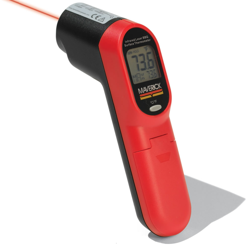 The Instant Read Infrared Surface Thermometer Hammacher Schlemmer The Instant Read Infrared Surface Thermometer Hammacher Schlemmer