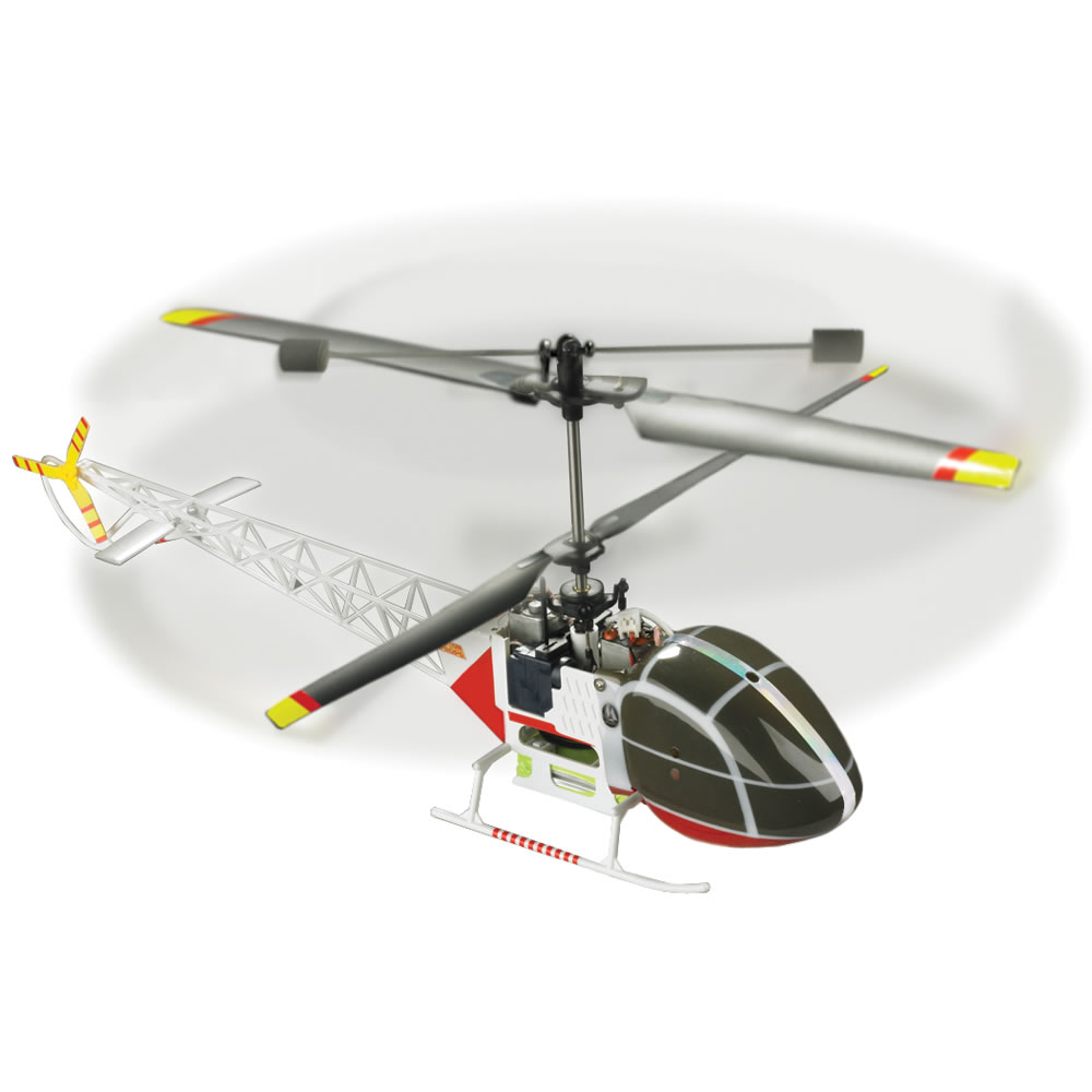 Remote Control Helicopter With Crane