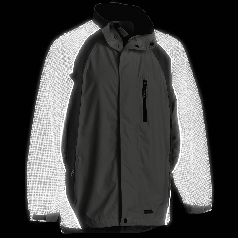 The Reflective Fiber Athletic Jacket - Hammacher Schlemmer