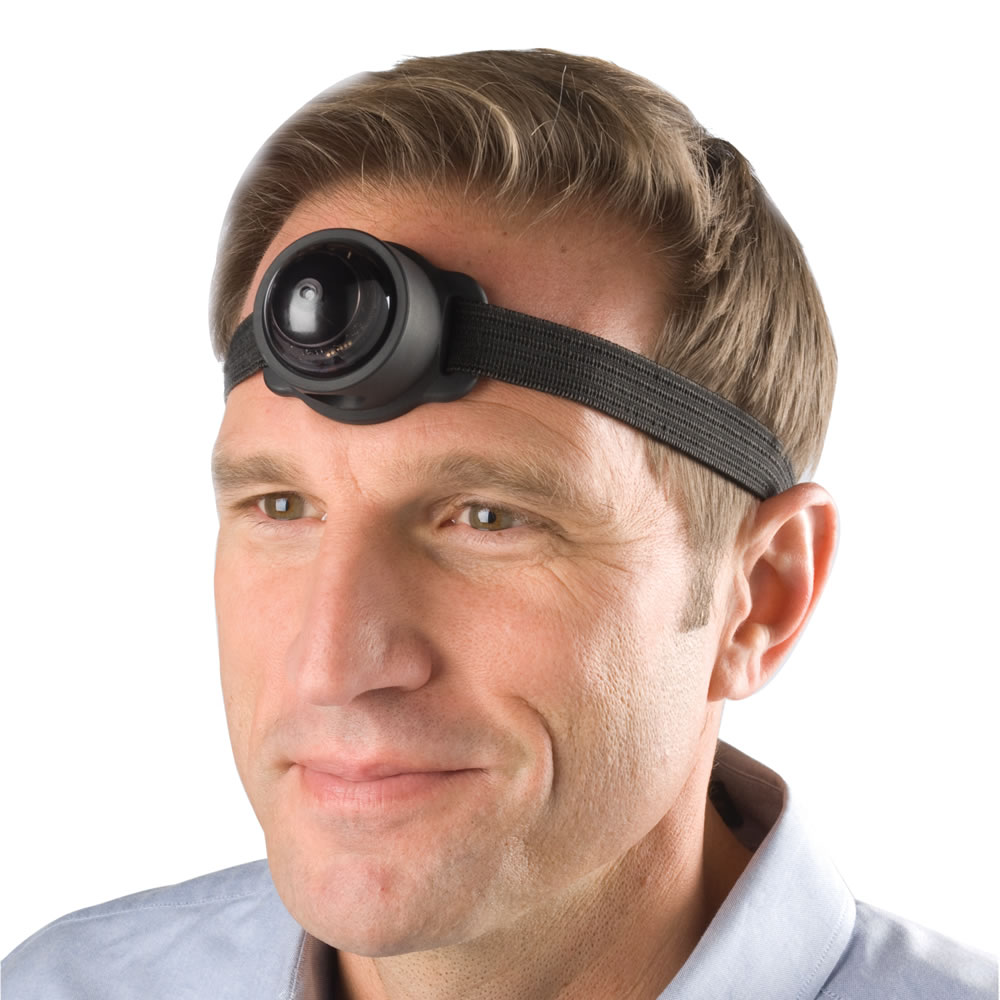 The Hands Free Video Camera   Hammacher Schlemmer 