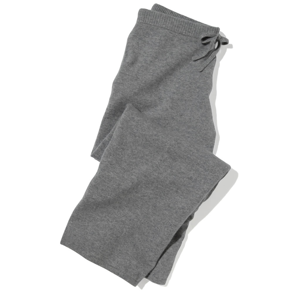 The Washable Cashmere Lounge Pants   Hammacher Schlemmer 