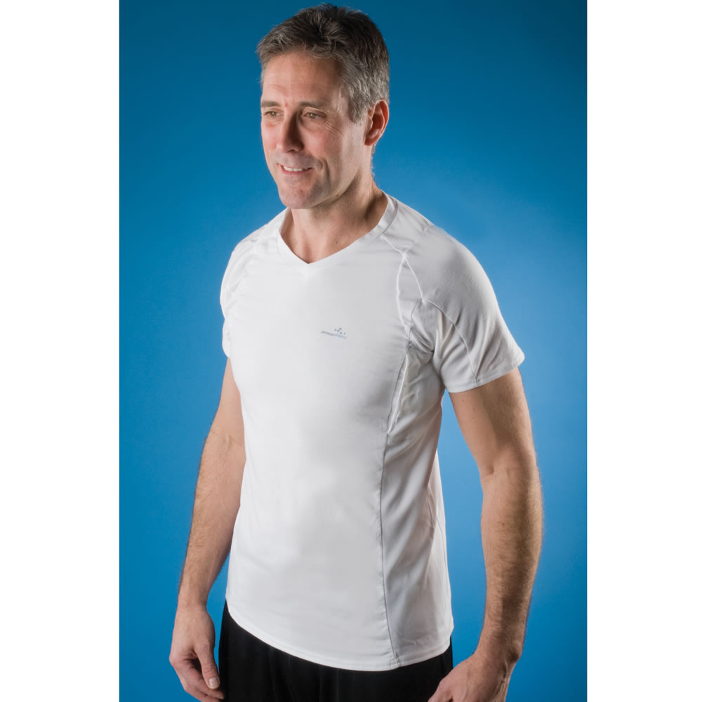 The Posture Sensing Shirt - Hammacher Schlemmer