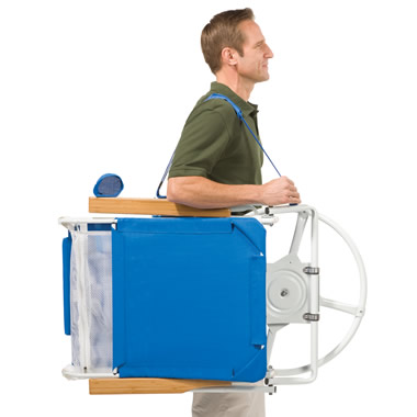 The Suntracking Beach Chair