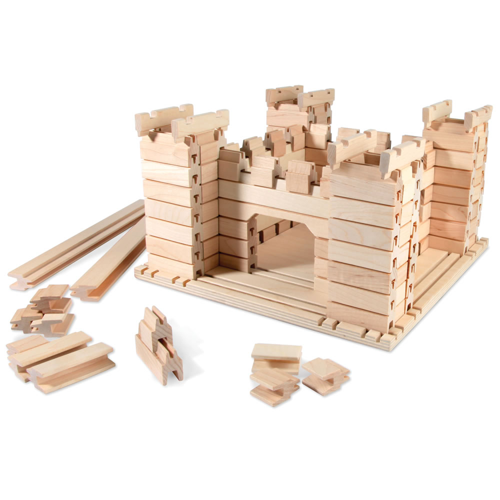 wooden building sets toys