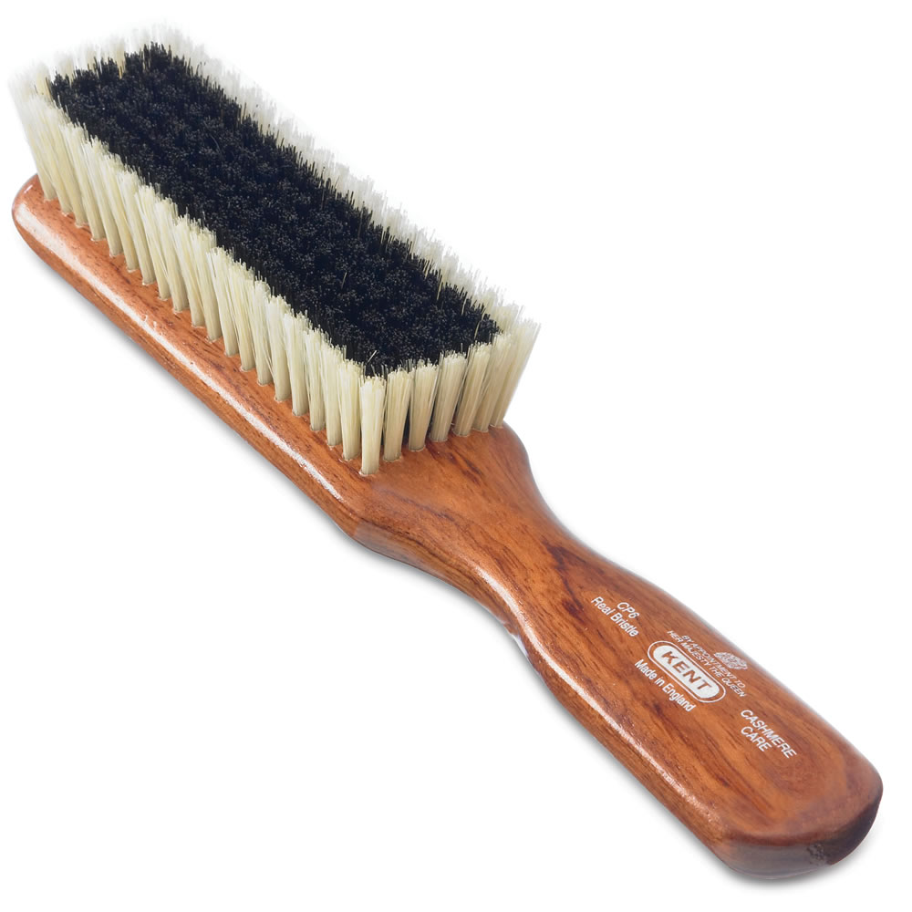 The G.B. Kent Cashmere Preserving Brush - Hammacher Schlemmer