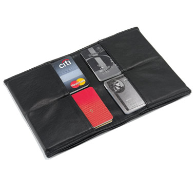 The Thinnest 20 Card Wallet - Hammacher Schlemmer