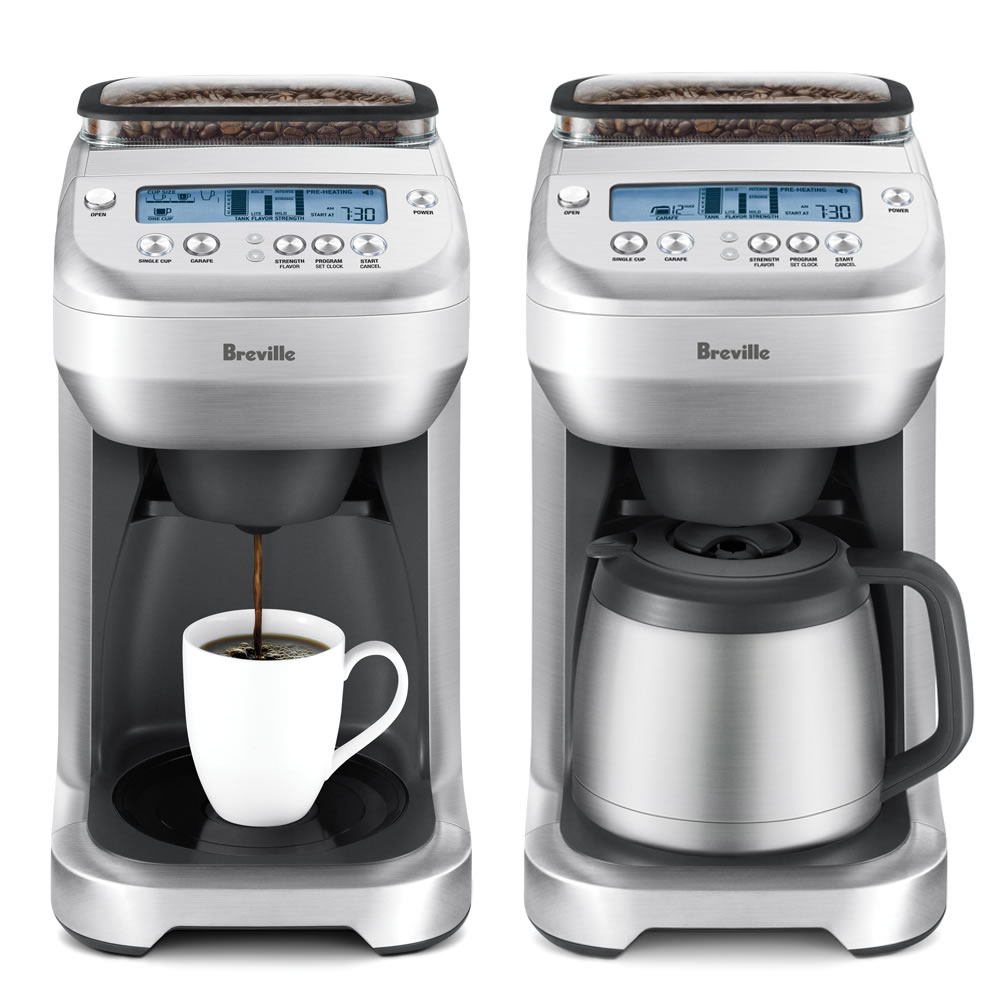 The Perfect Portion Grind and Brew Coffee Maker Hammacher Schlemmer