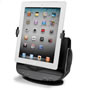 The Powered Rotation iPad Stereo Dock - Hammacher Schlemmer