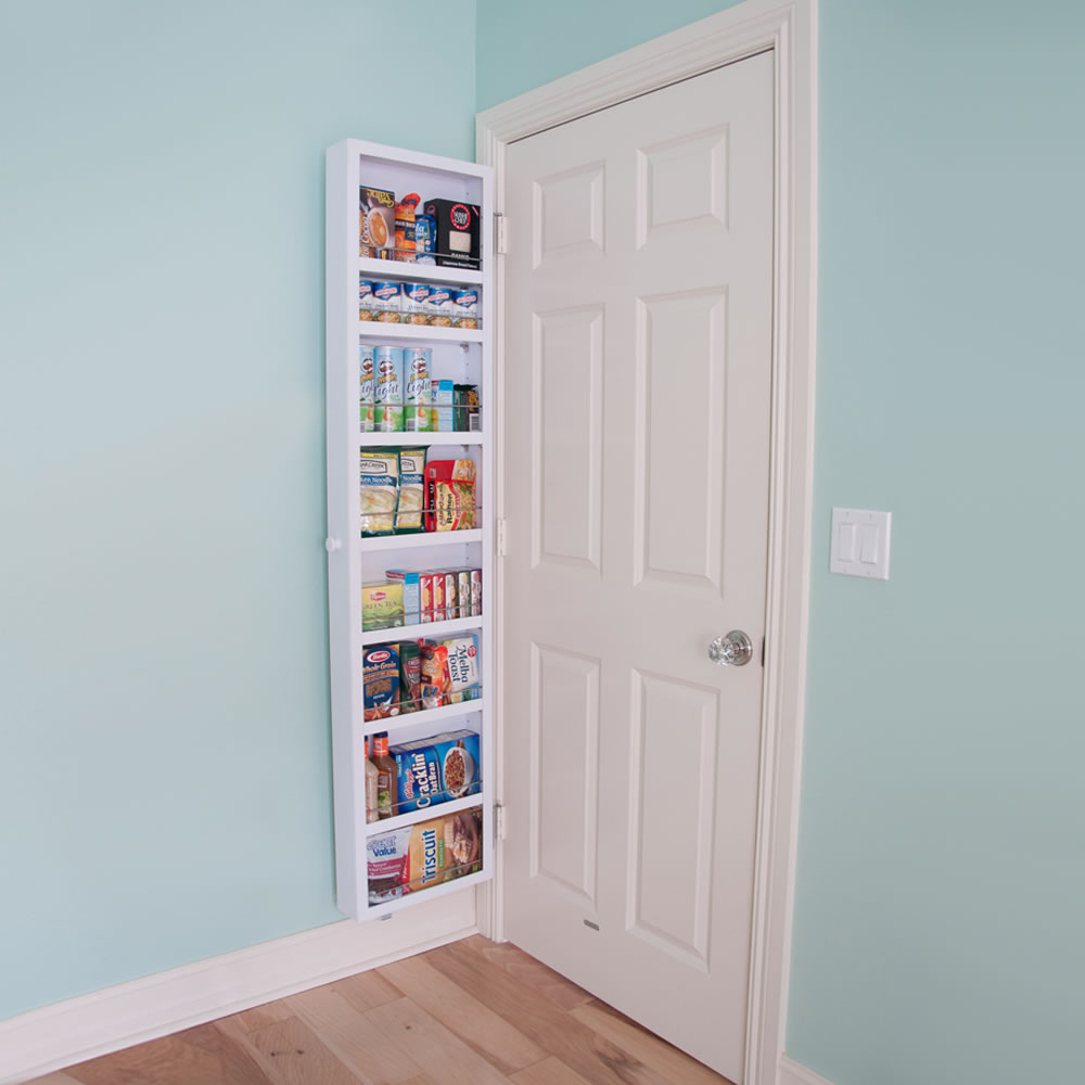 Smart back-of-the-door storage!