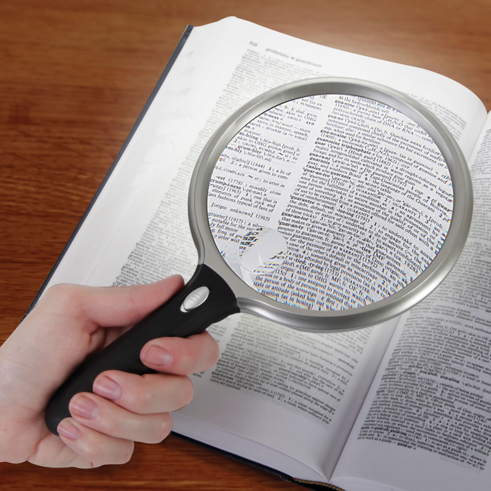 Wide View Lighted Magnifier