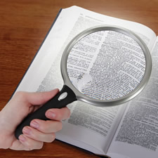 The Wide View Lighted Magnifier