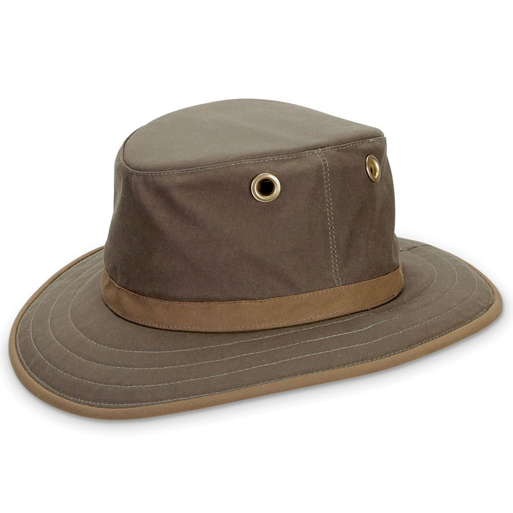 The Wax Cotton Drover's Hat - Hammacher Schlemmer