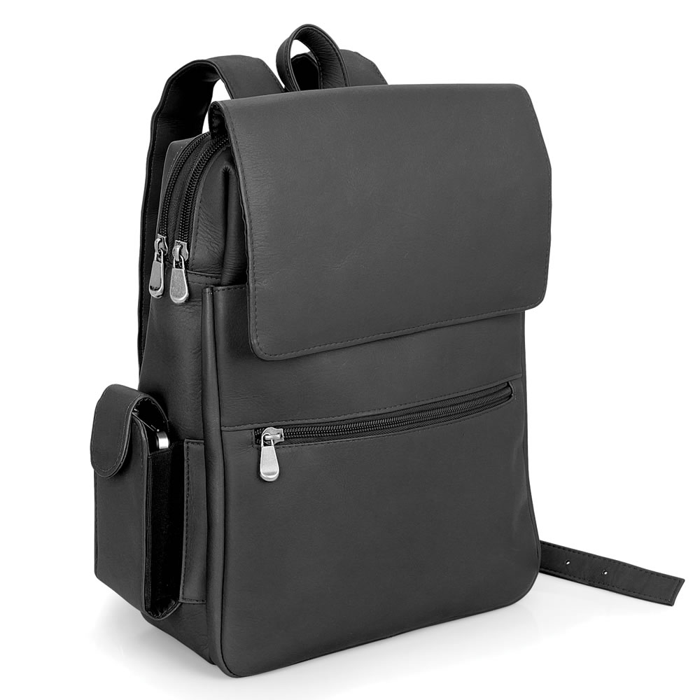The iPad Leather Backpack - Hammacher Schlemmer