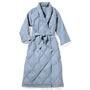 The Quilted Down Robe - Hammacher Schlemmer