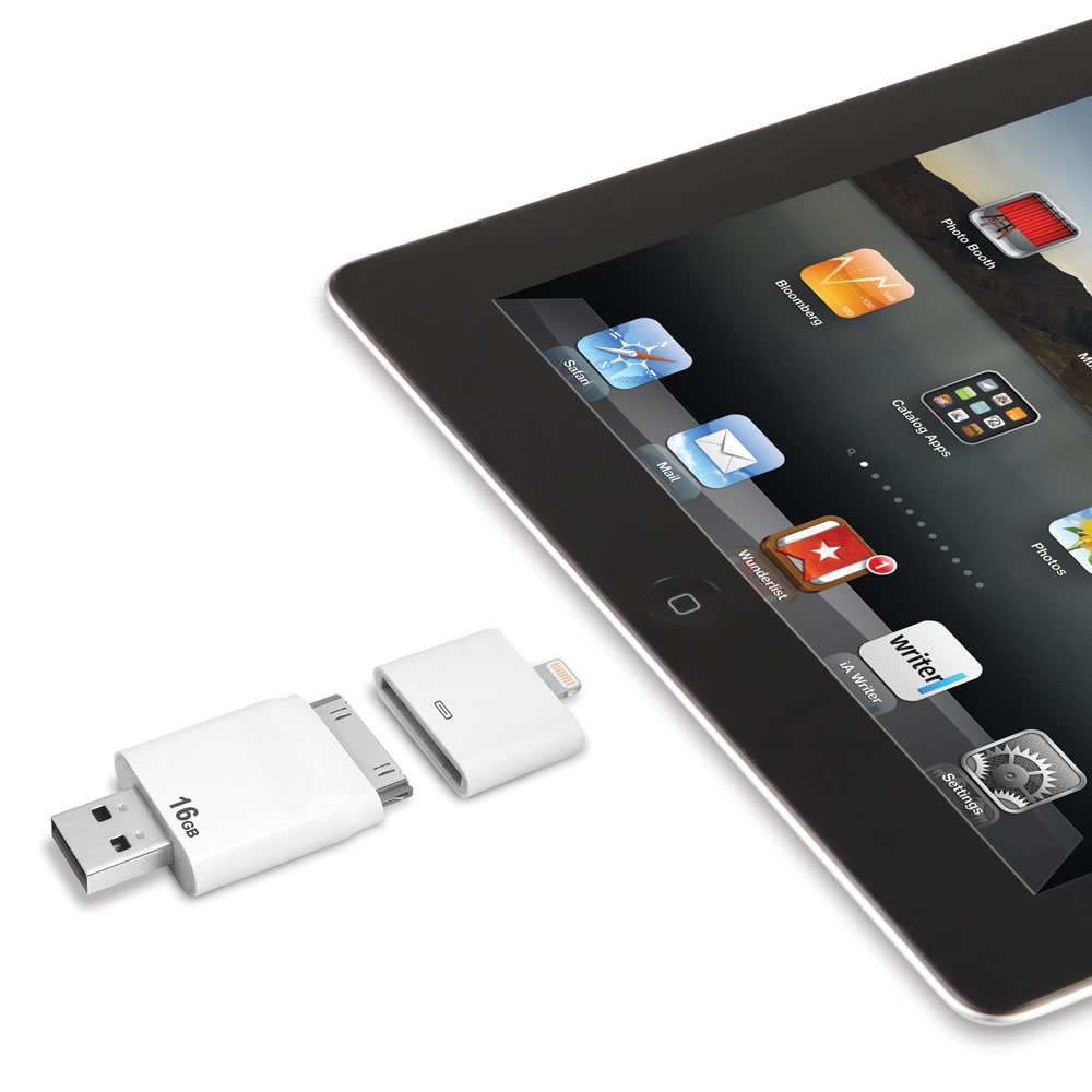 how to use usb device with ipad
