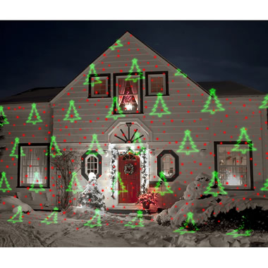 christmas laser light display