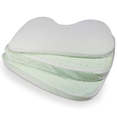 The Side Sleeper's Adjustable Pillow - Hammacher Schlemmer