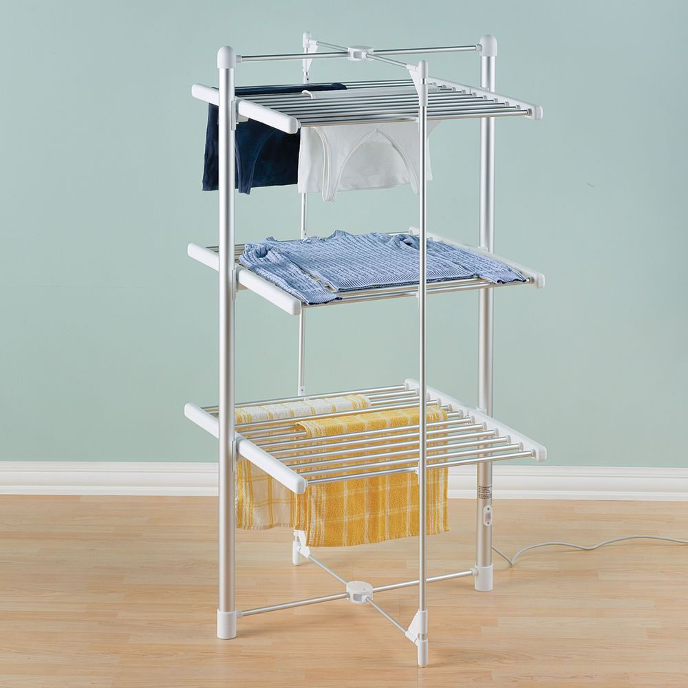 Symple Stuff Folding Heated Drying Rack & Reviews