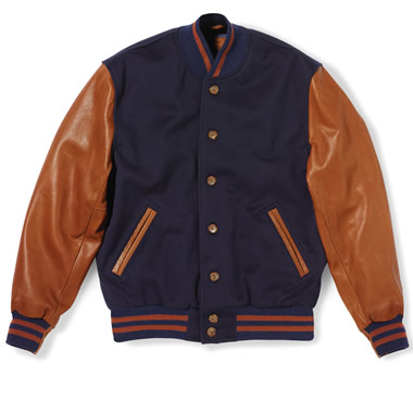 The Loro Piana Letterman's Jacket - Hammacher Schlemmer