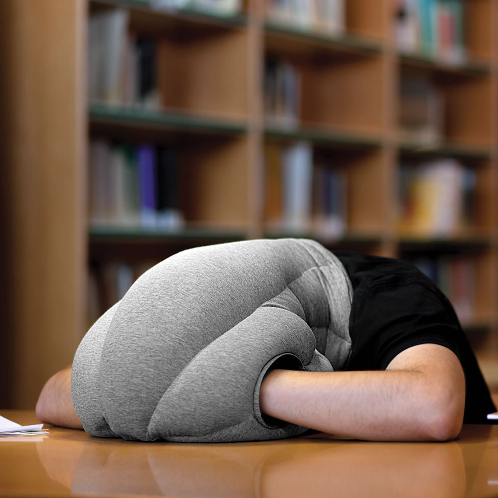 travel pillow over head