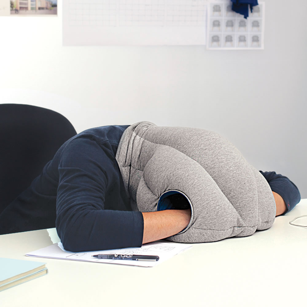 The Power Nap Head Pillow Hammacher Schlemmer