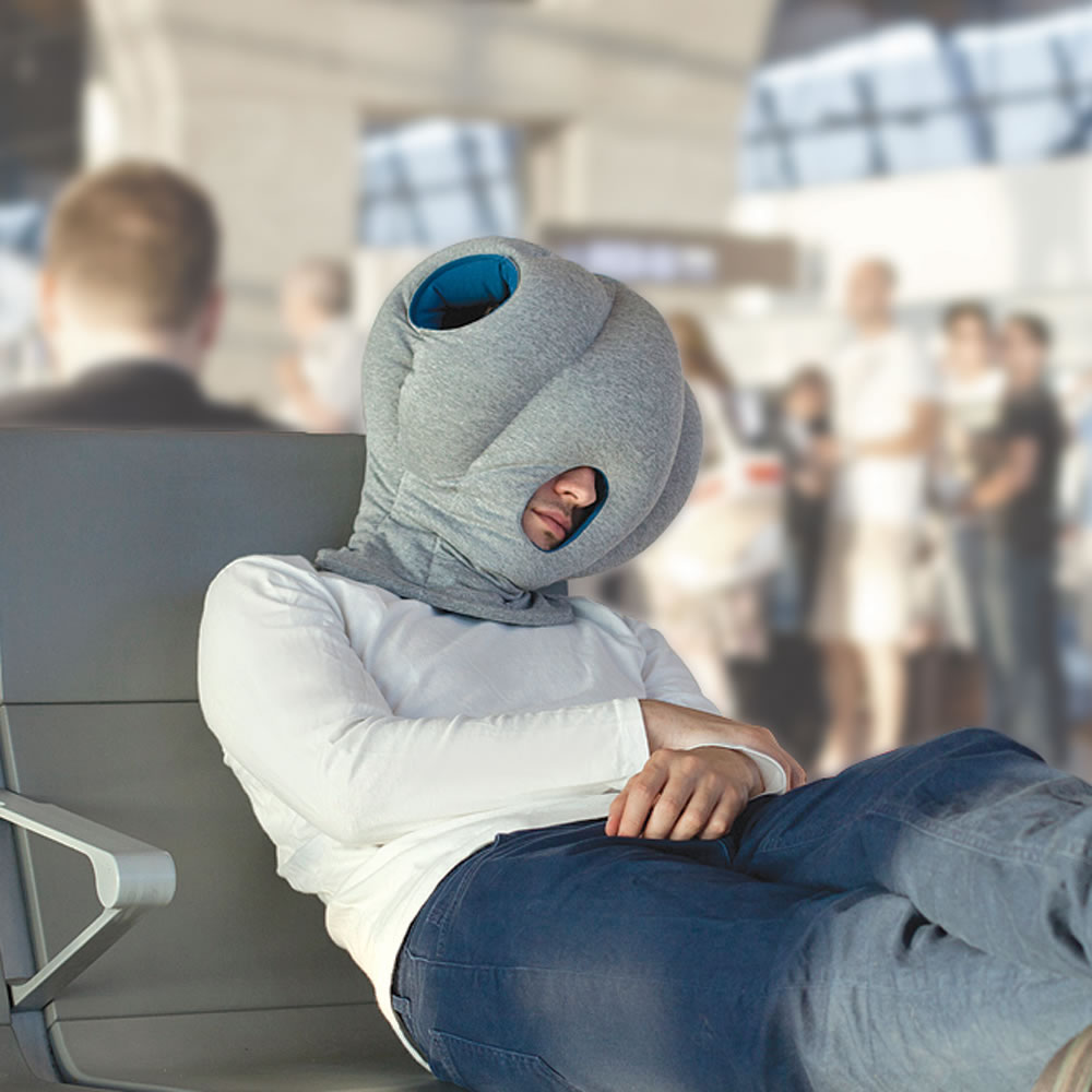 The Power Nap Head Pillow Hammacher Schlemmer