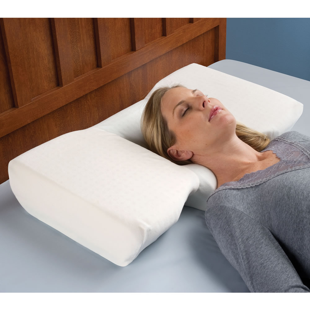 The Triple Therapy Neck Pain Reliever - Hammacher Schlemmer