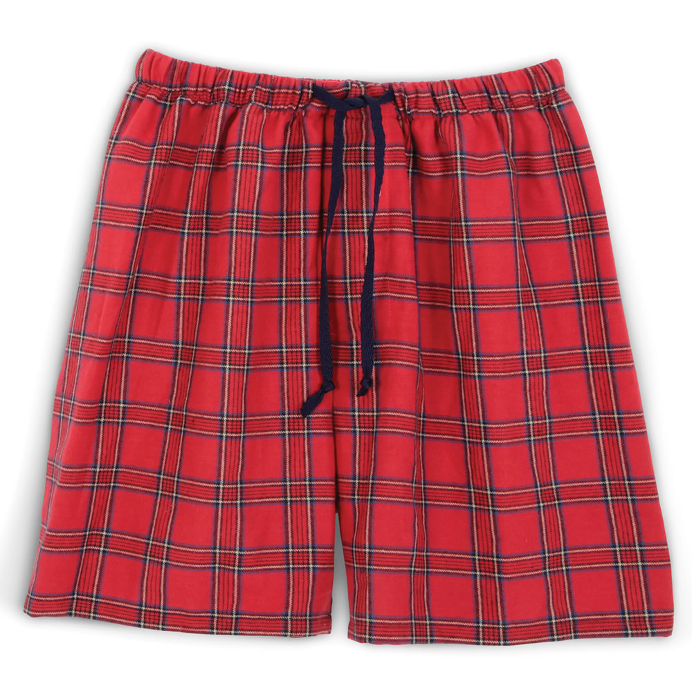 FLANNEL LOUNGE SHORTS