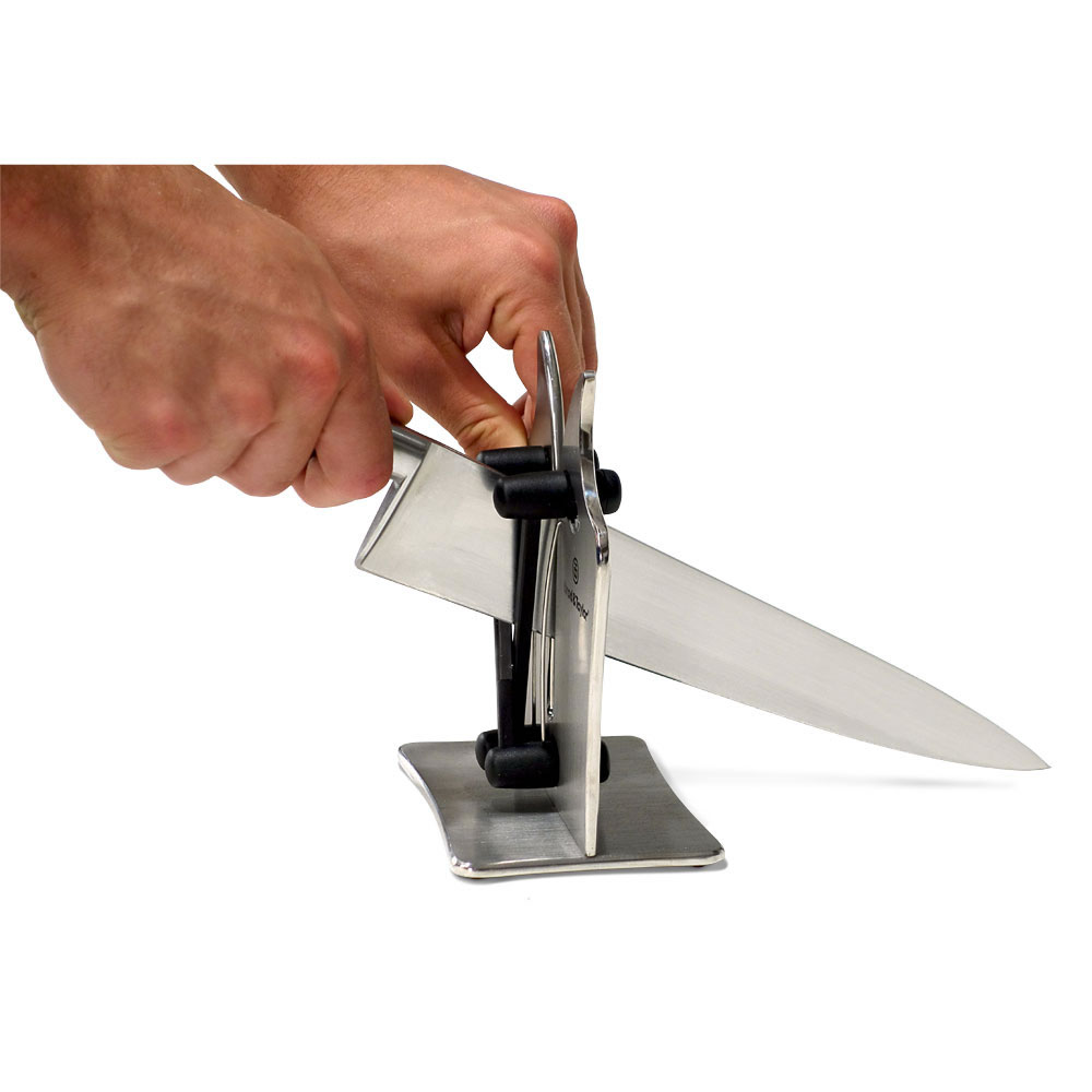The German Butcher's Magnetic Knife Sharpener - Hammacher Schlemmer