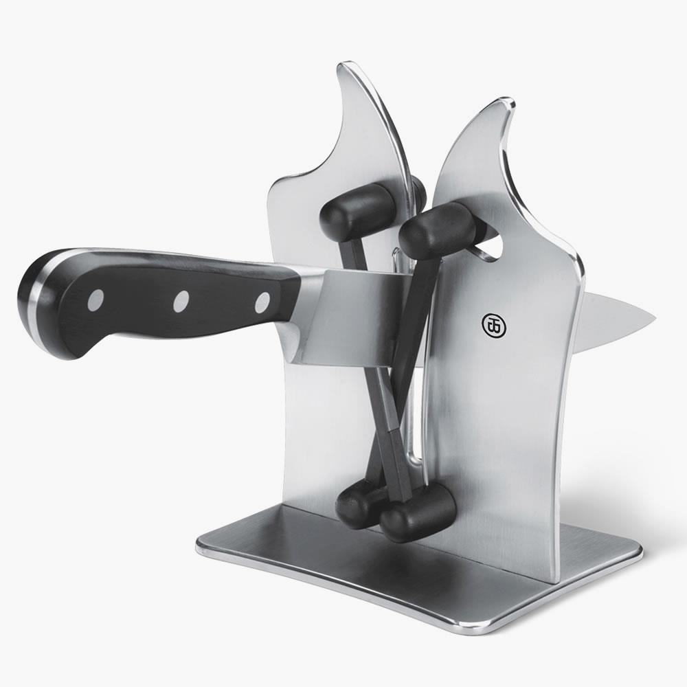 The German Butcher's Magnetic Knife Sharpener - Hammacher Schlemmer