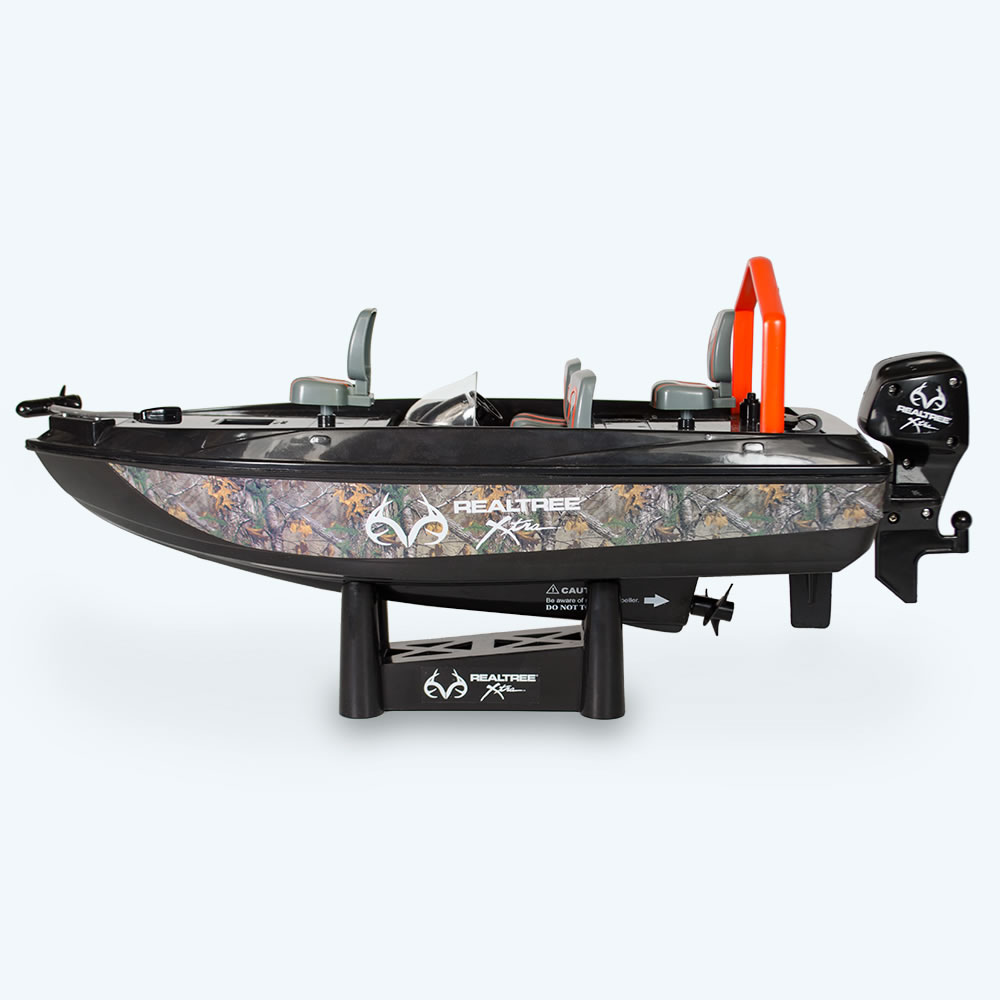 the fish catching rc boat