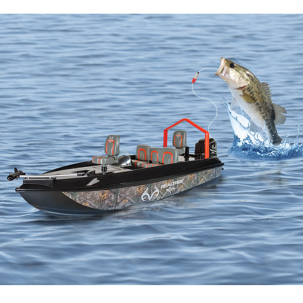 radio controlled fishing boat