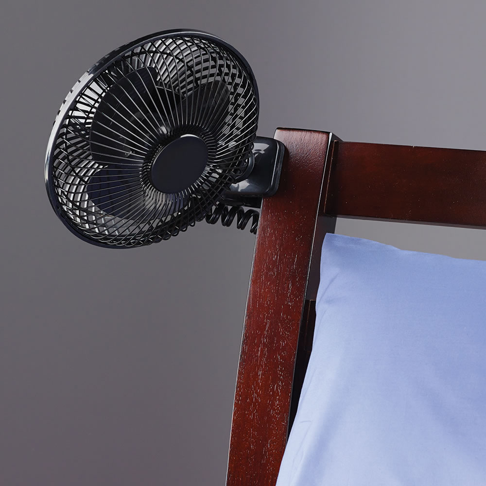 Personal Clamp On Fan Hammacher Schlemmer, Bunk Bed Clip Fan